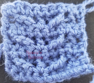 Crochet Cat's Eye Stitch