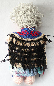 Crochet tribute to a korowai