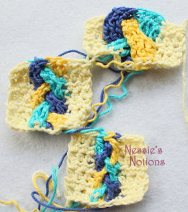 Crochet cable braids