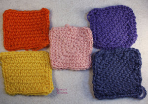 Crochet stitch challenge 2 - Waistcoat stitch