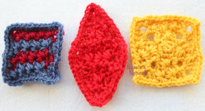 Crochet stitch challenge #8 - star stitch