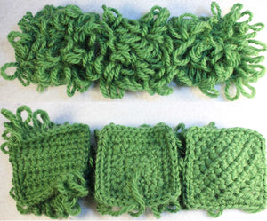 Crochet stitch challenge 1 - loop sc